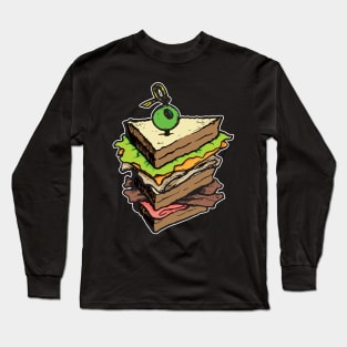 Club Sandwich Long Sleeve T-Shirt